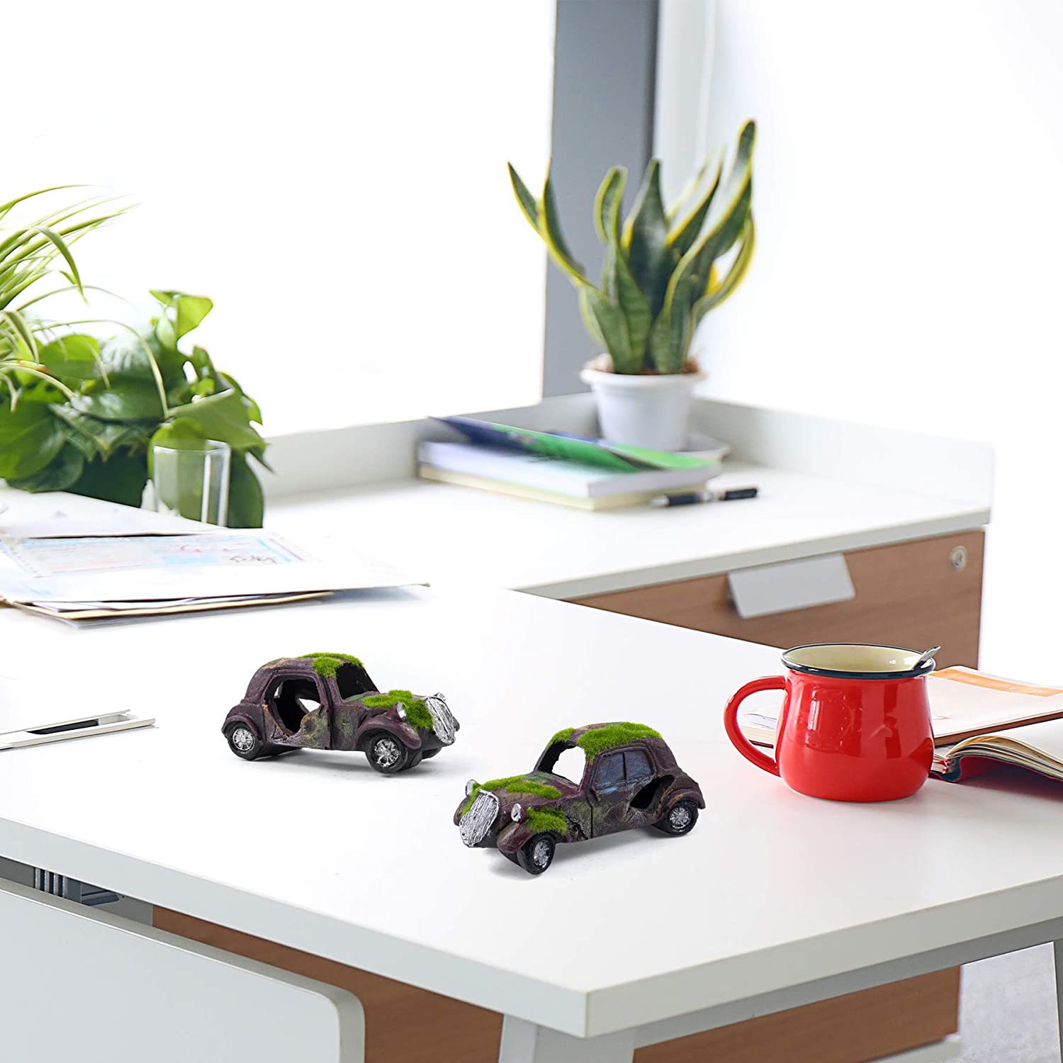 Aquarium Resin Car Ornament -EchoDecor