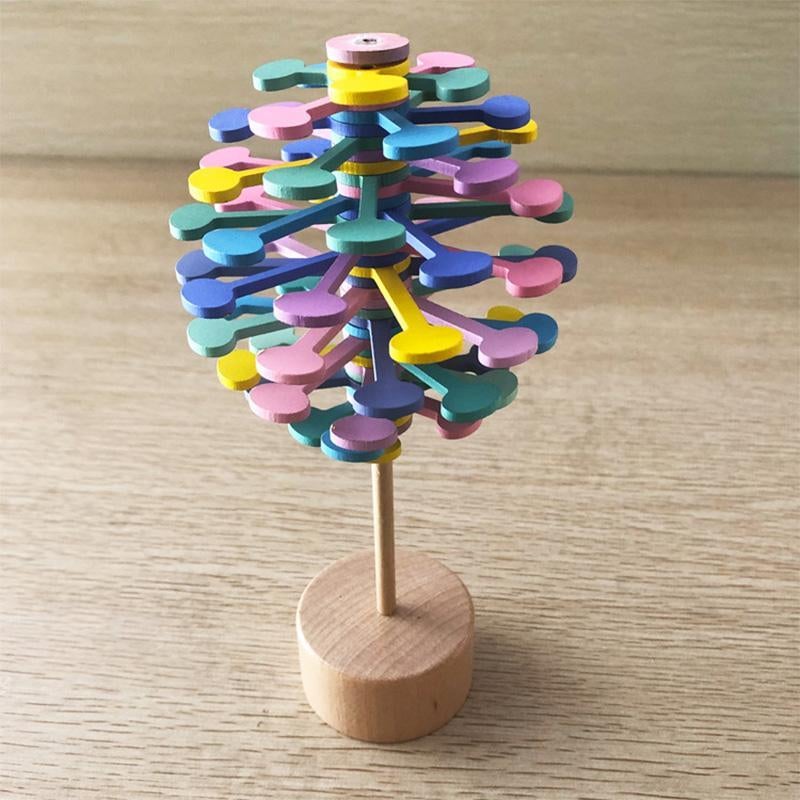 🍭 Wooden Lollipop Stress Relief Toy🎁-EchoDecor