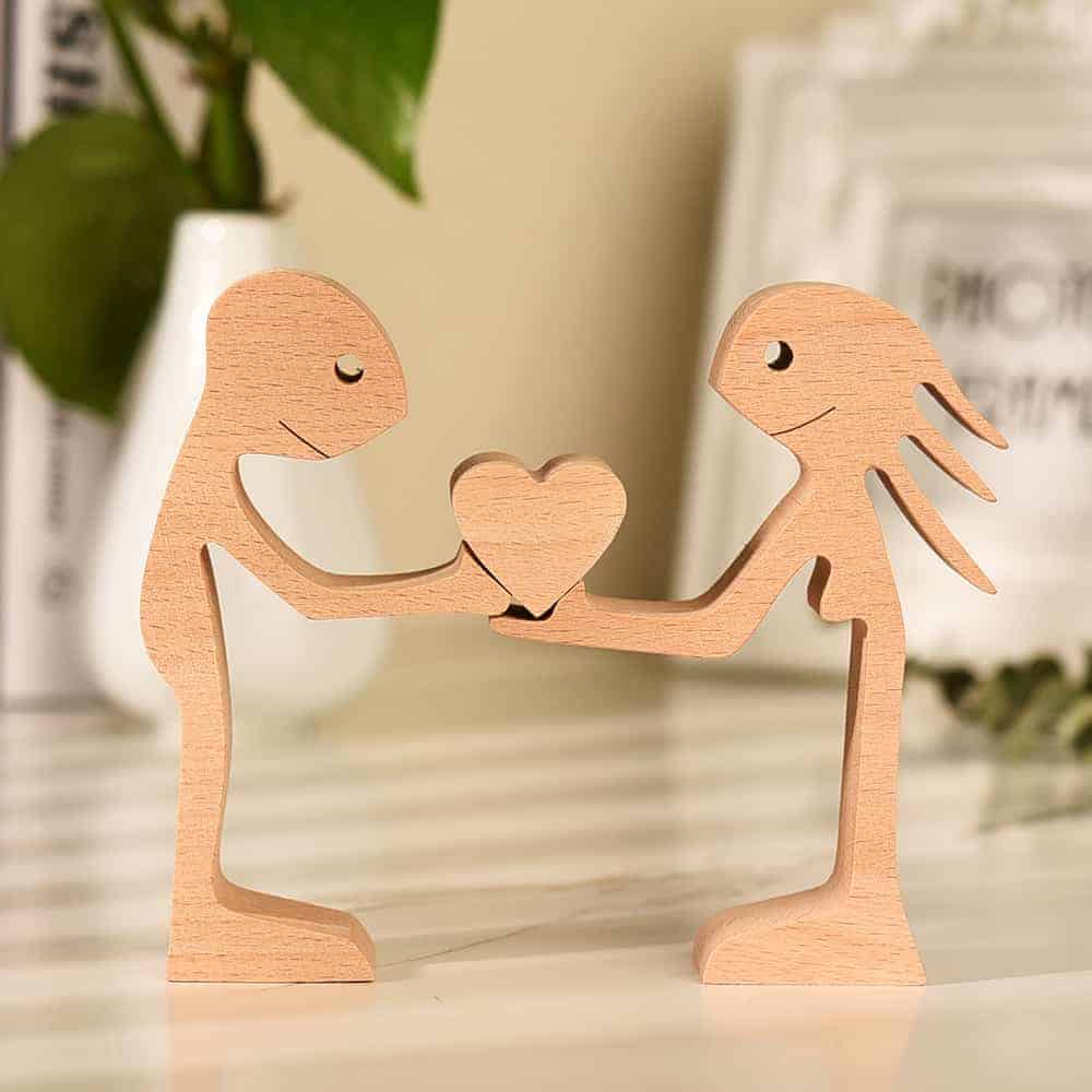💝The Love Between You And Your Fur-Friend - Gift For Pet Lovers - Wooden Pet Carvings-EchoDecor