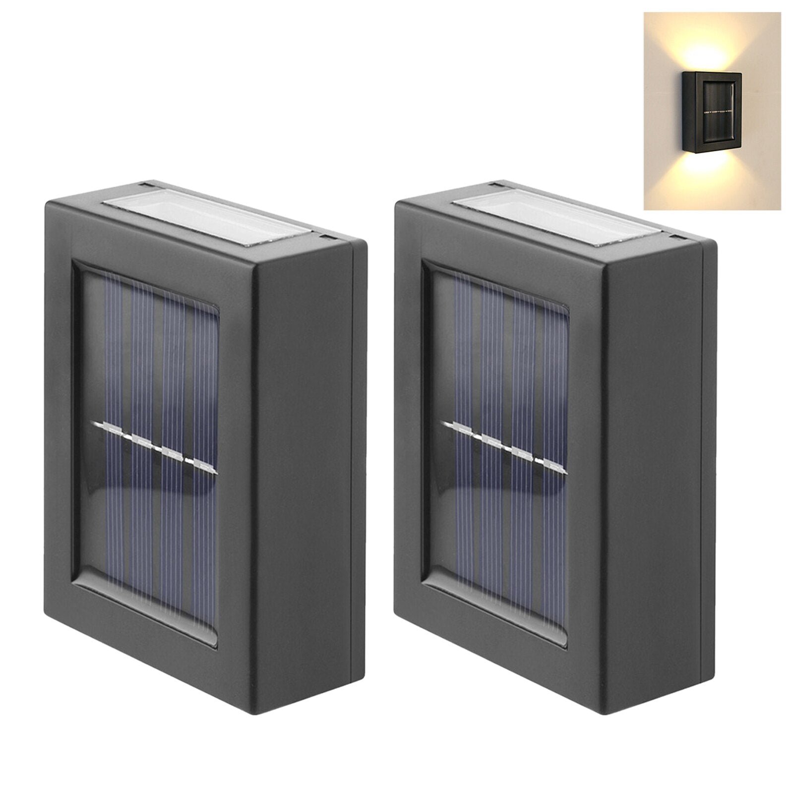 ✨LED SOLAR LAMP WATERPROOF WALL LIGHT-EchoDecor