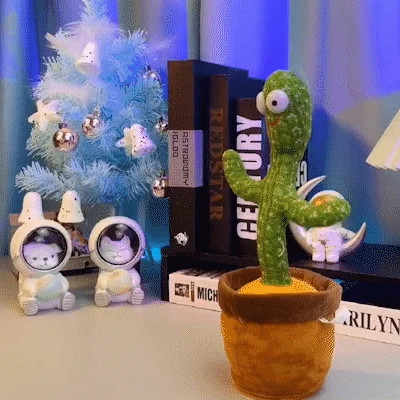 🔥Last Day Save 50% OFF - Talking & Dancing Cactus Mimicking Toy🌵