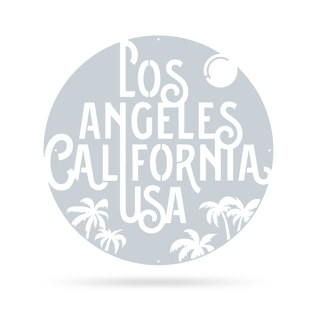 Los Angeles Metal Décor-EchoDecor