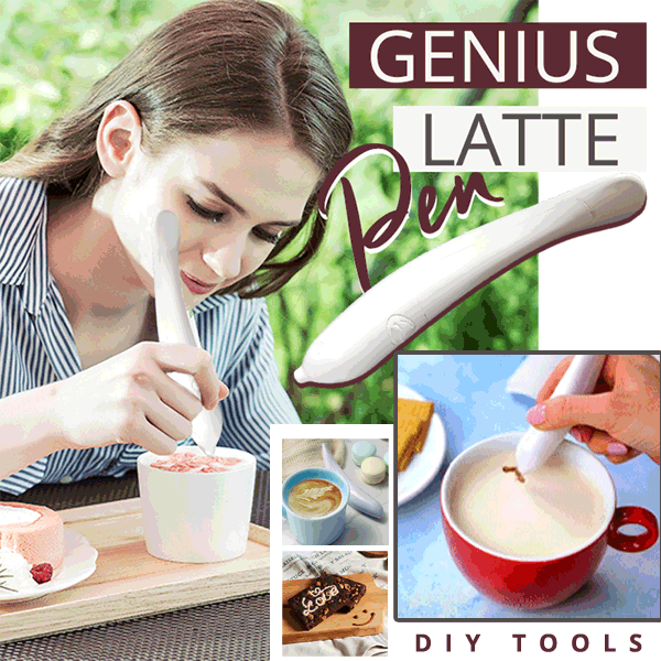 Coffee Carving Pens Genius-latte-pen