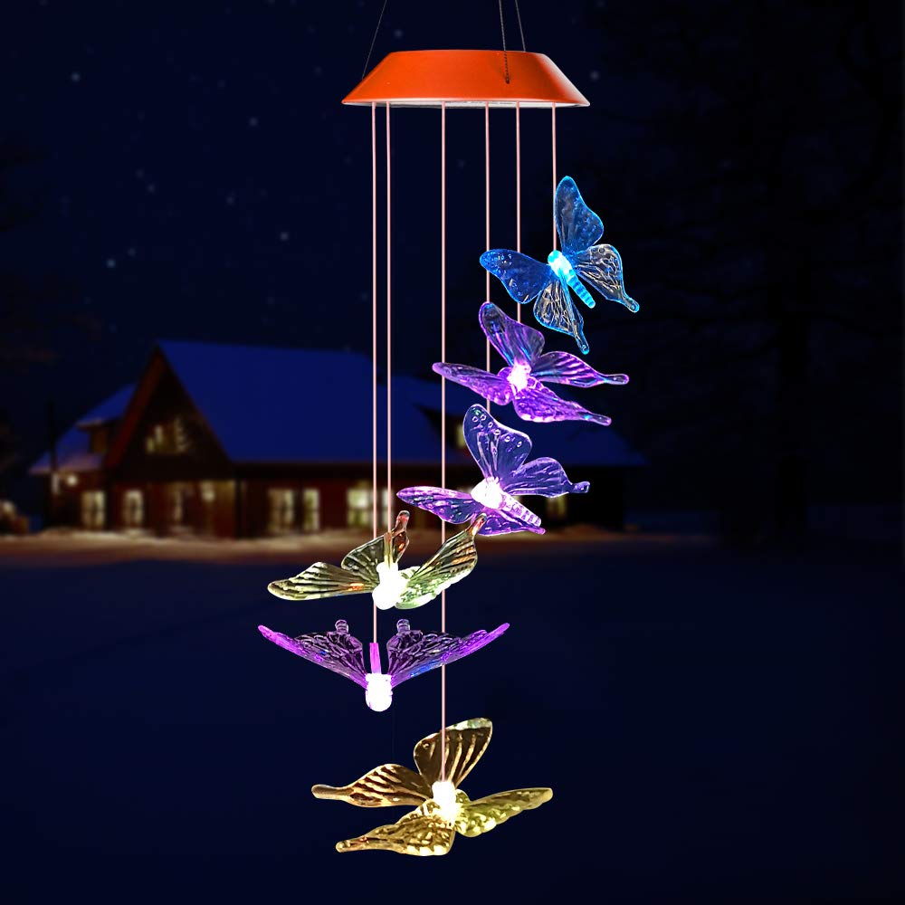 Solar-Powered Butterfly Lights-EchoDecor