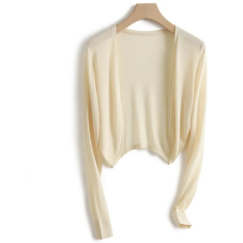 🔥2023 SUMMER SALE--WOMEN'S THIN ICE SILK COAT SHAWL