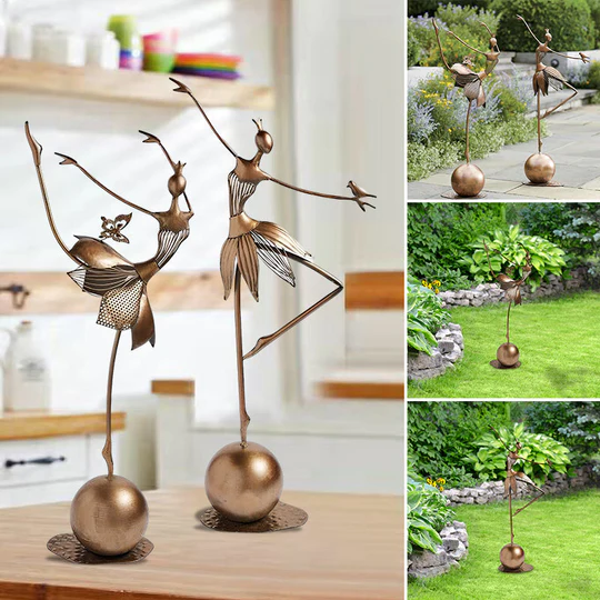 🔥Hot Sale 50% OFF-Dancing Garden Maid Statues