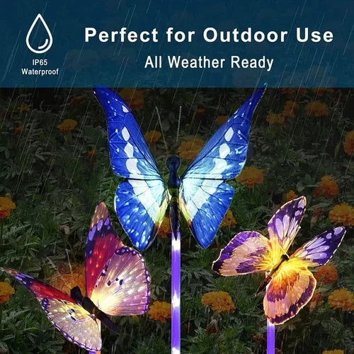 🦋(3PCS) Outdoor Solar Butterfly Lights-EchoDecor