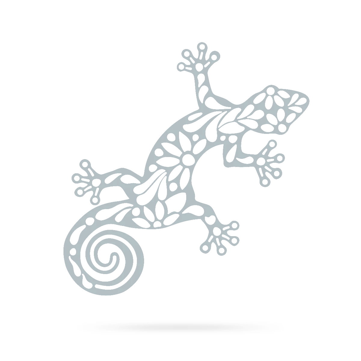 Gecko The Lizard Metal Décor-EchoDecor