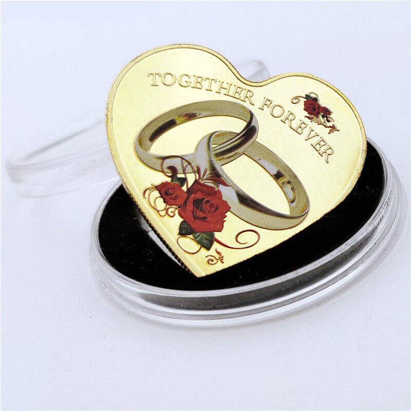 💕Early Valentine's Day Hot Sale- Heart Shaped Commemorative Coin💕-EchoDecor