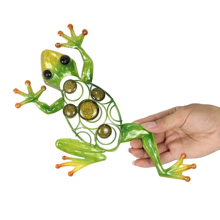 Metal Frog-EchoDecor