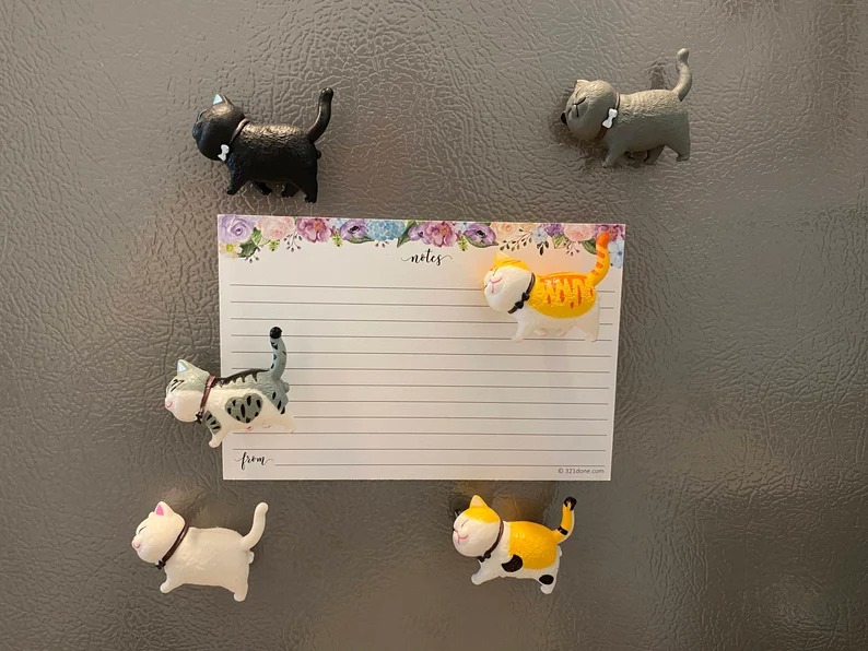 🐱 Cute Handmade Cat Lover Refrigerator Magnets-EchoDecor