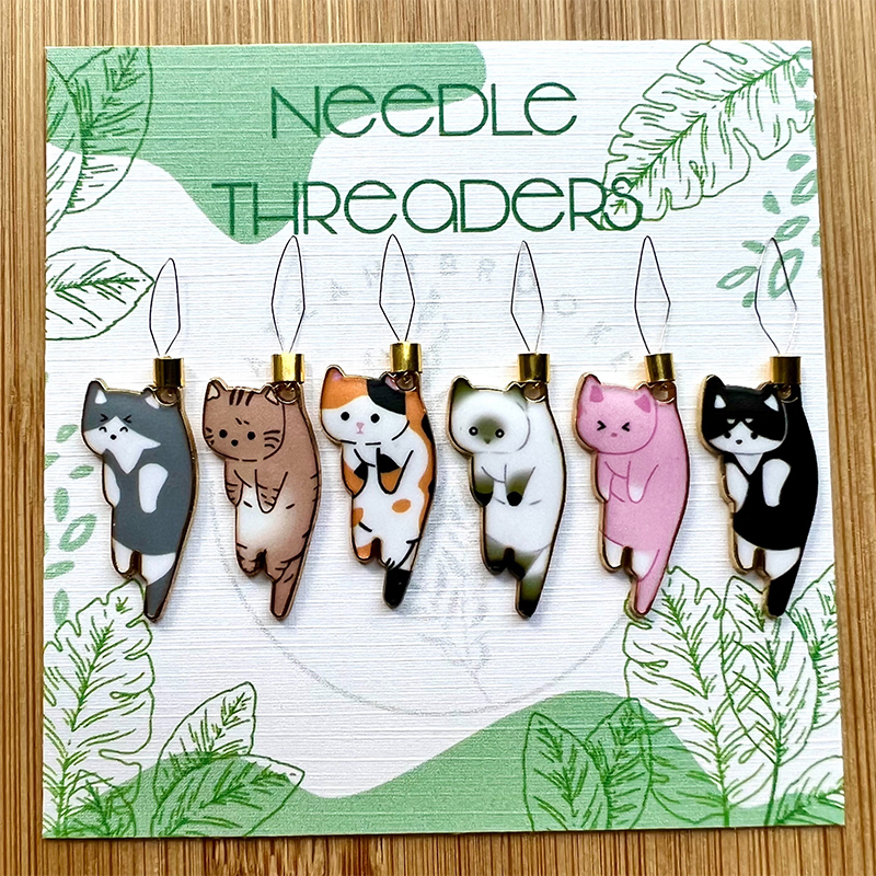 Cat Needle Threader-EchoDecor