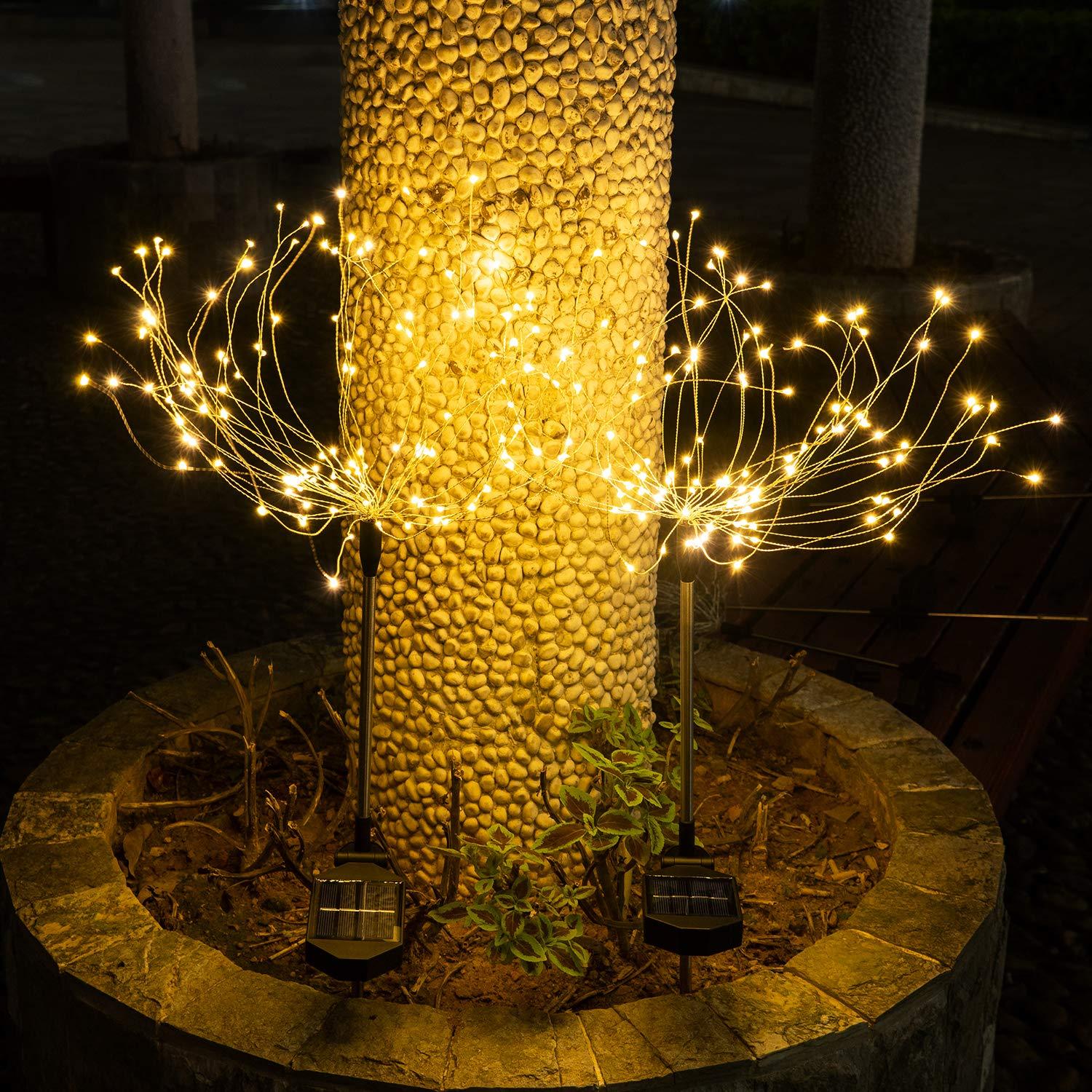 Solar Firework Light-EchoDecor