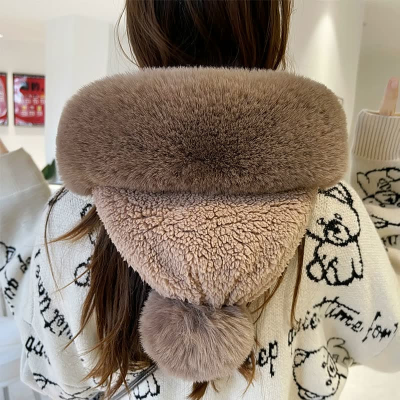 ❄️Women's Cycling Windproof Scarf Hat🔥-EchoDecor