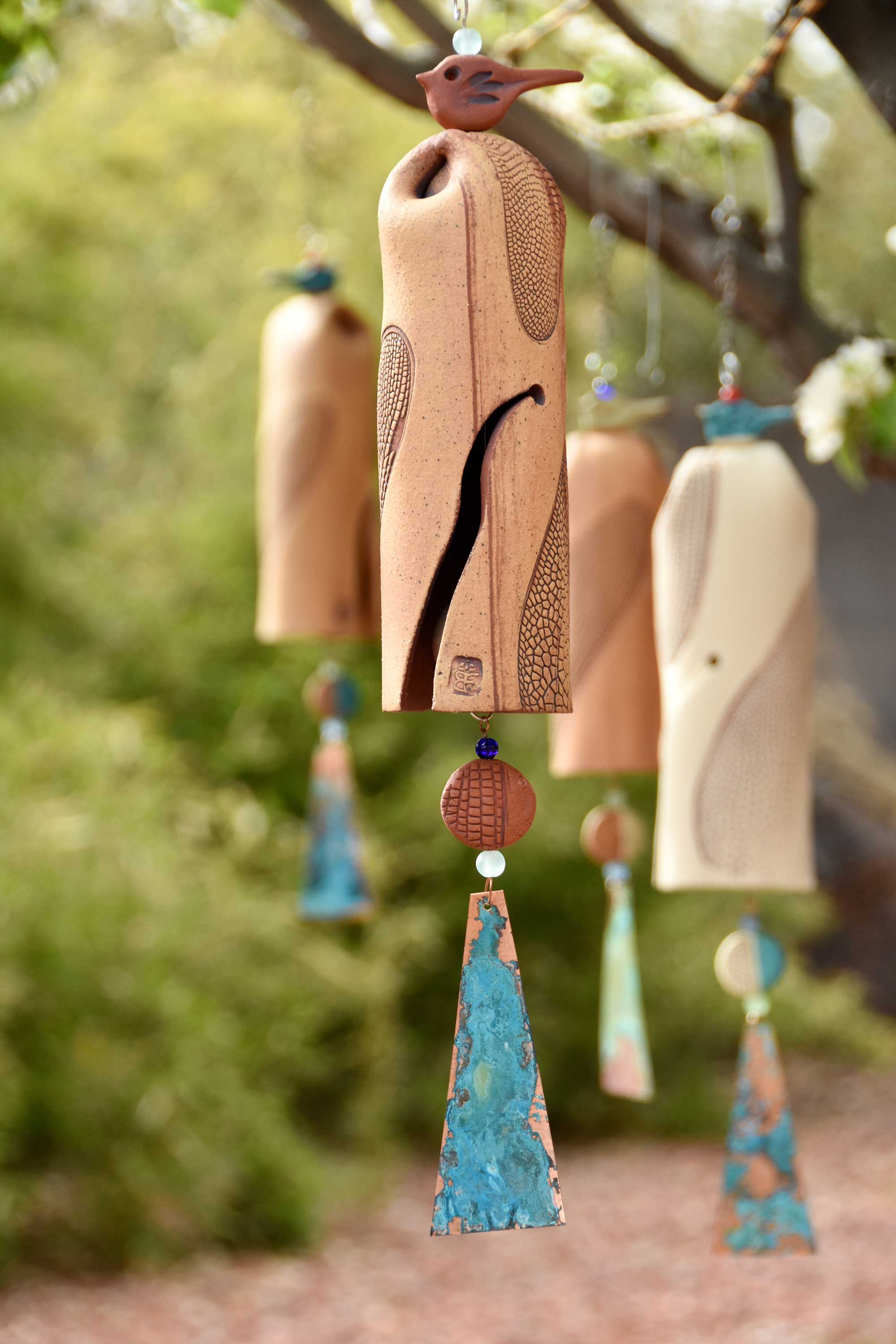 Dragonfly Wind Chime for Outdoors-EchoDecor