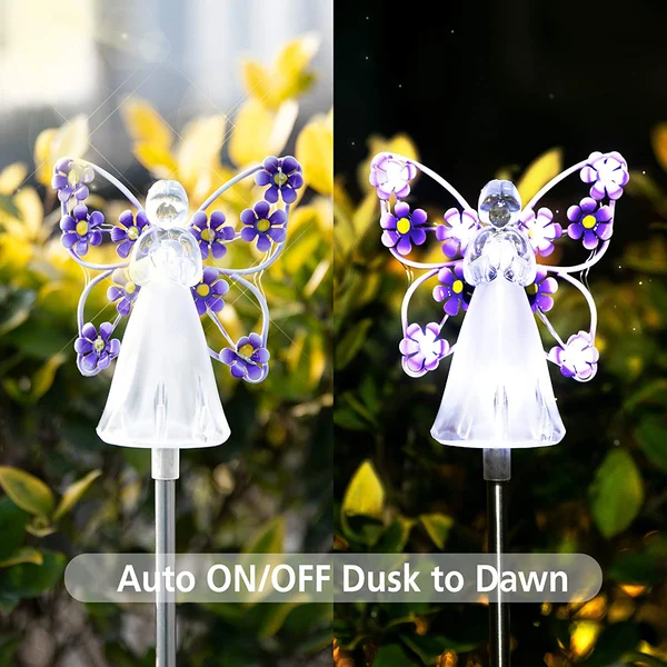 【LAST DAY -50% OFF】Waterproof 👼 Solar Angel lights-EchoDecor