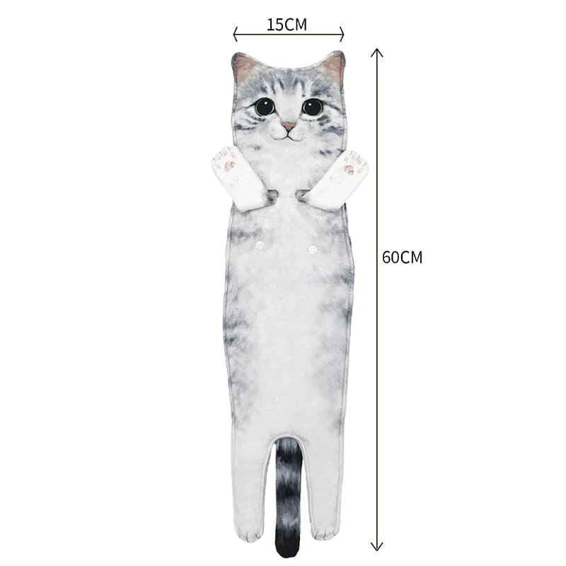 ✨New Arrival ✨😺Cute Cat Hand Towel🐾-EchoDecor