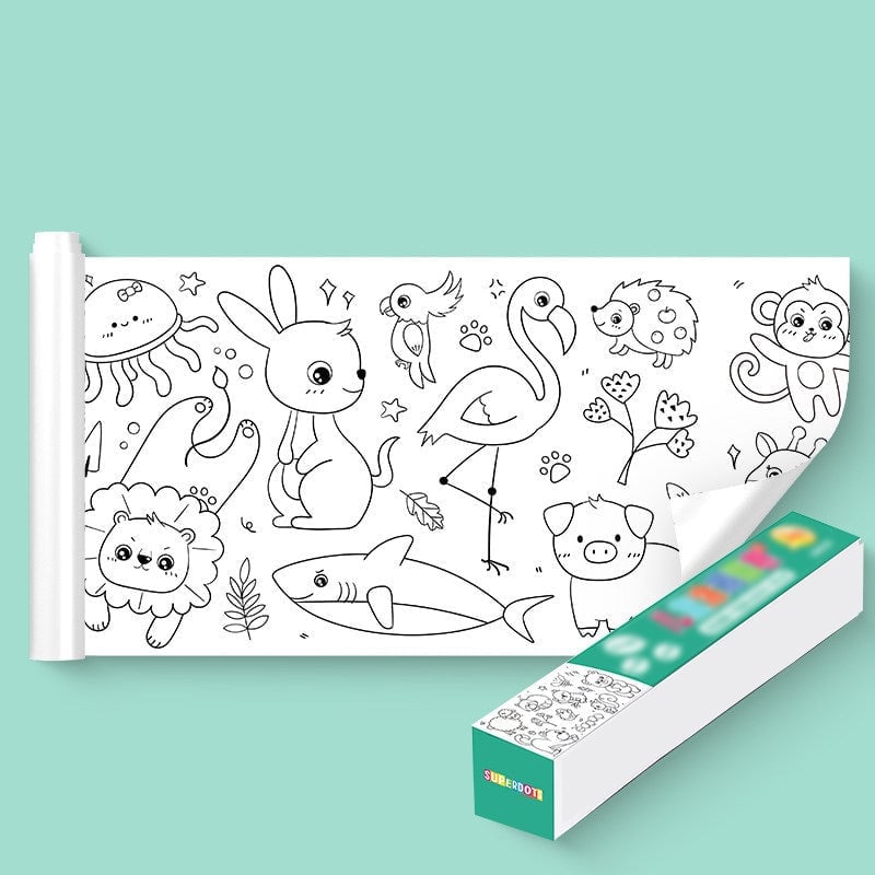 ✨Hot Sale -49% OFF 🎁-Children's Drawing Roll-EchoDecor