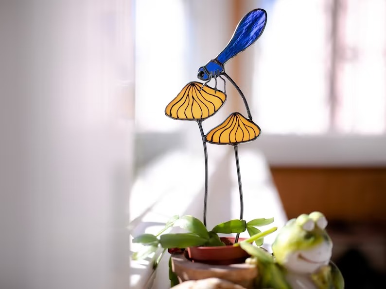 Dragon Fly Garden Stakes-EchoDecor