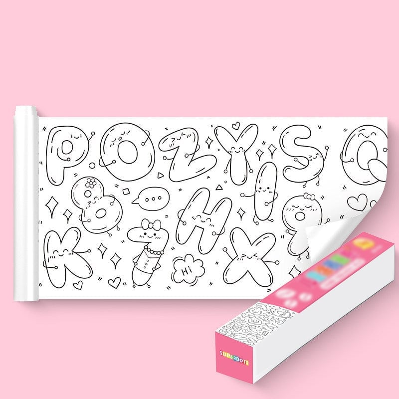 ✨Hot Sale -49% OFF 🎁-Children's Drawing Roll-EchoDecor