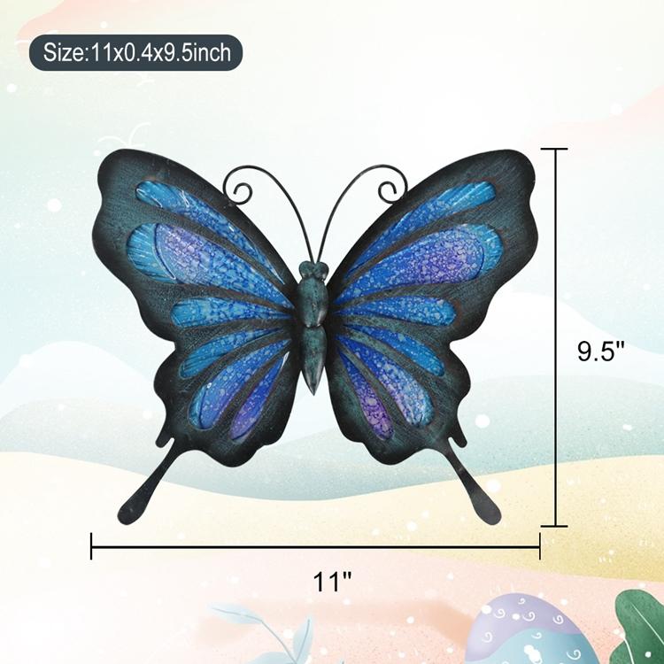 Deep Blue Butterfly-EchoDecor