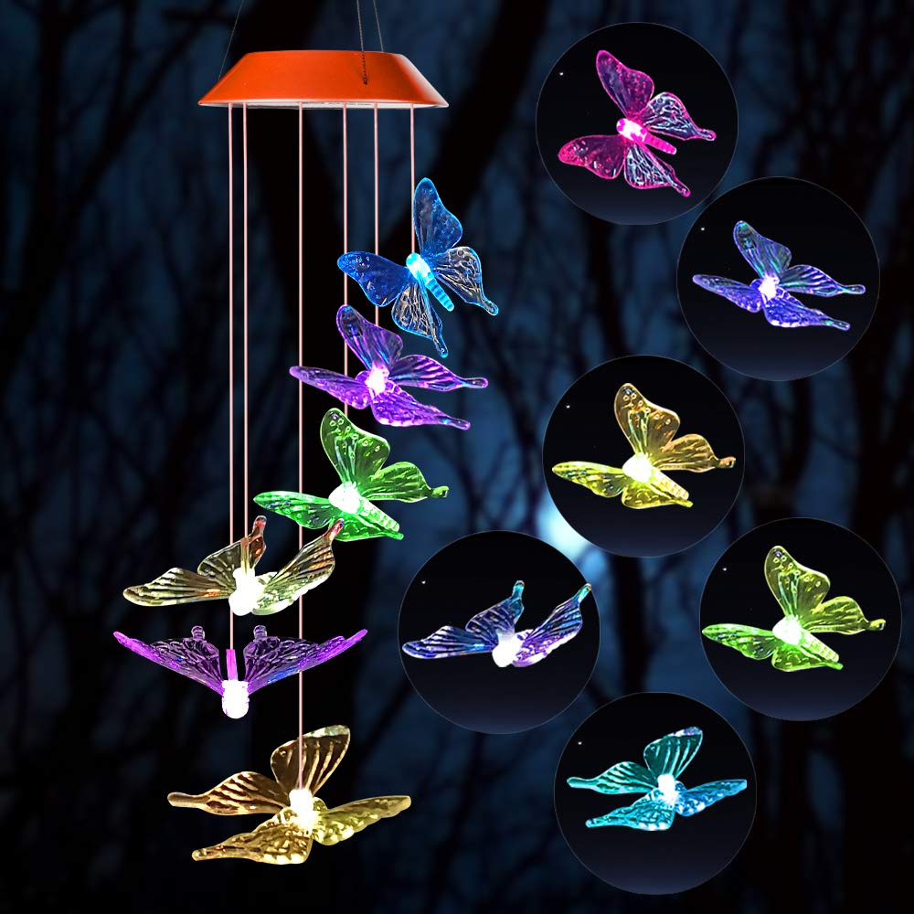 Solar-Powered Butterfly Lights-EchoDecor