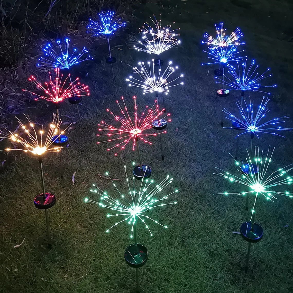 Solar Firework Light-EchoDecor