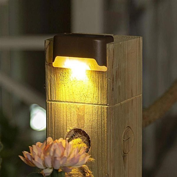 🔥Last Day Sale 40% OFF🔥LED Solar Lamp Path Staircase Outdoor Waterproof Wall Light-EchoDecor