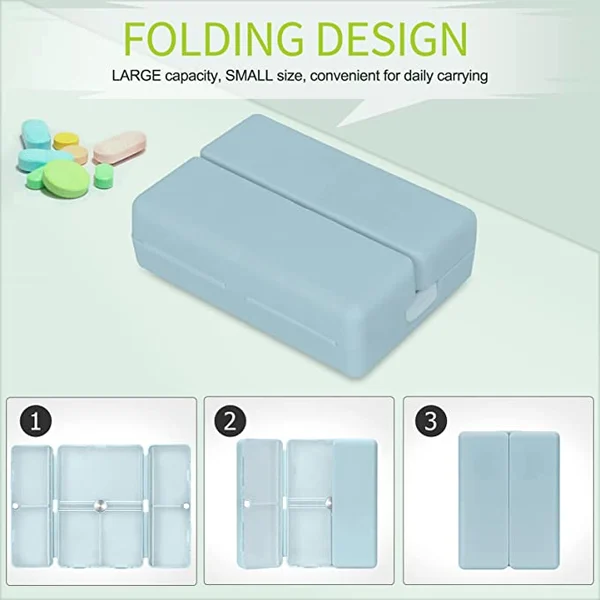 🔥Hot Sale -💊7 Compartments Portable Pill Case-EchoDecor