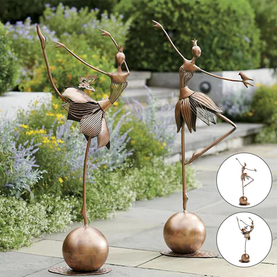 🔥Hot Sale 50% OFF-Dancing Garden Maid Statues