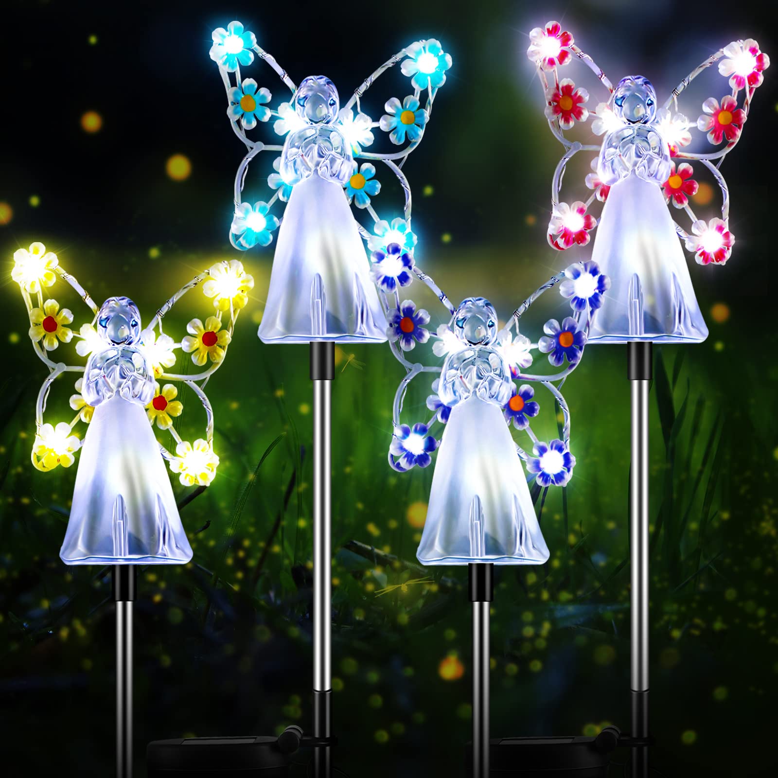 Solar Angel Garden Light-EchoDecor