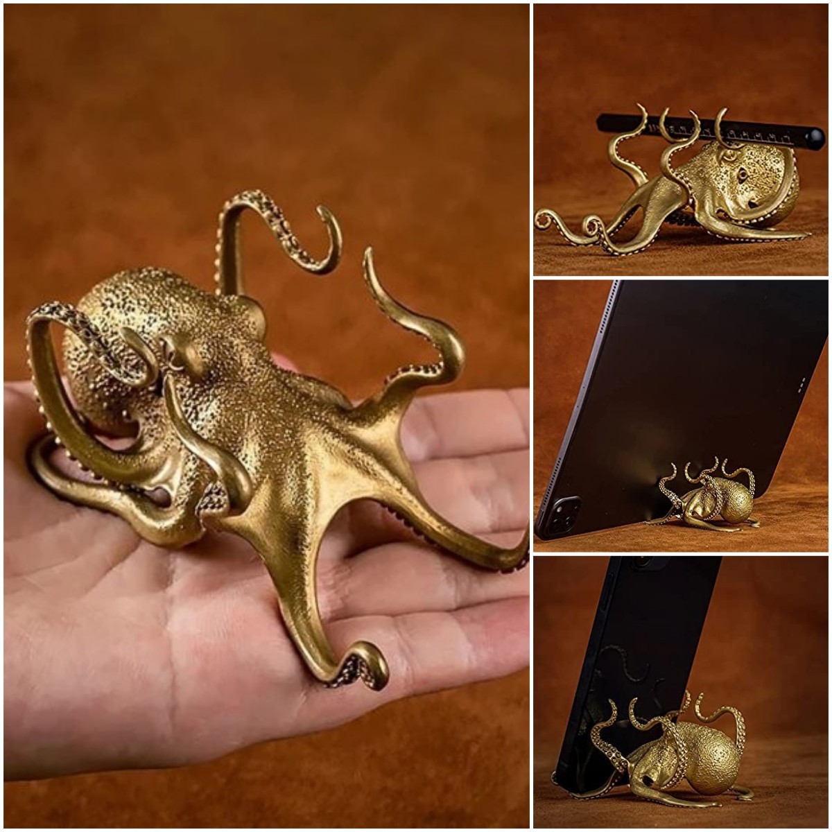 🔥NEW ARRIVAL🐙3D Octopus Phone Holder-EchoDecor