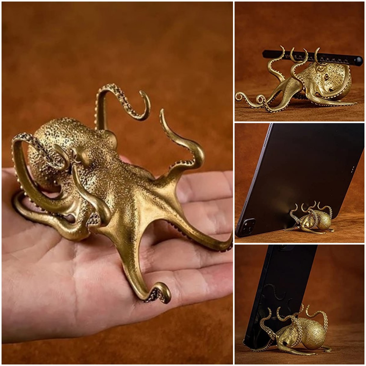 🐙3D Octopus Phone Holder