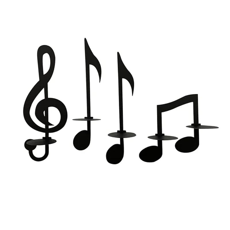 🎶Black Music Note Wall Sconce🎶-EchoDecor