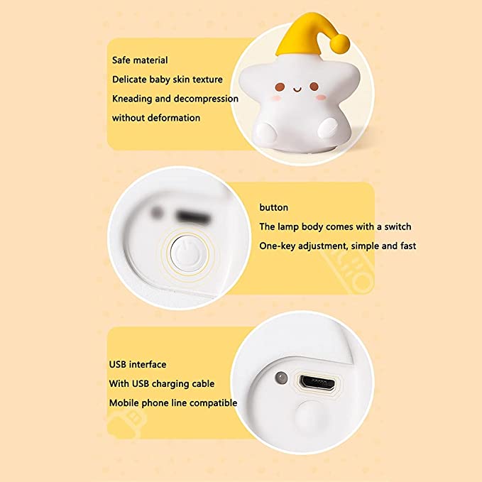 🔥HOT SALE🔥-Creative Cute LED Night Light-EchoDecor