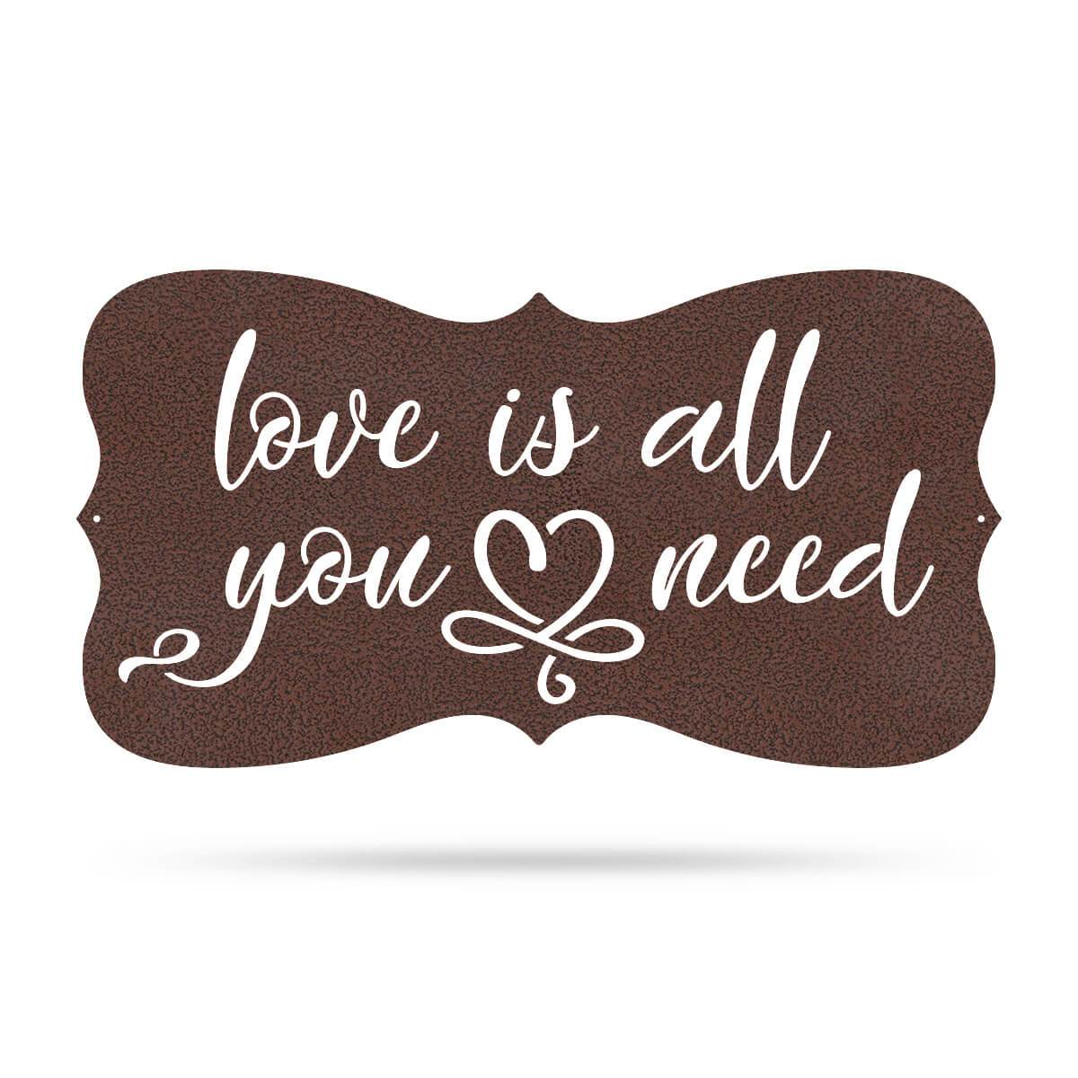 Love Is All You Need Wall Art-EchoDecor