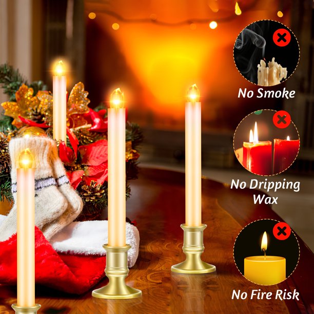 🔥Hot Sale-New Simulation Flameless LED Electronic Candles-EchoDecor
