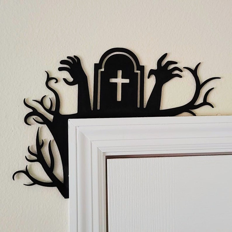 Halloween Door Frame Decor🦇