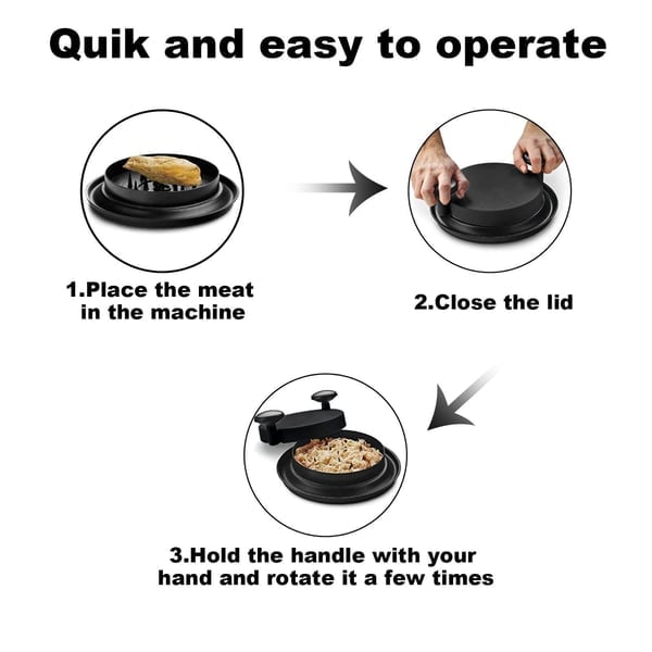 Chicken Shredder Meat Shredding Tool-EchoDecor