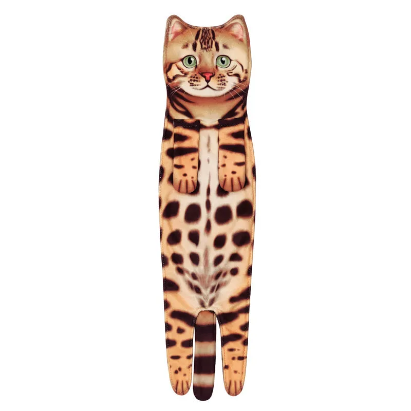 ✨New Arrival ✨😺Cute Cat Hand Towel🐾-EchoDecor