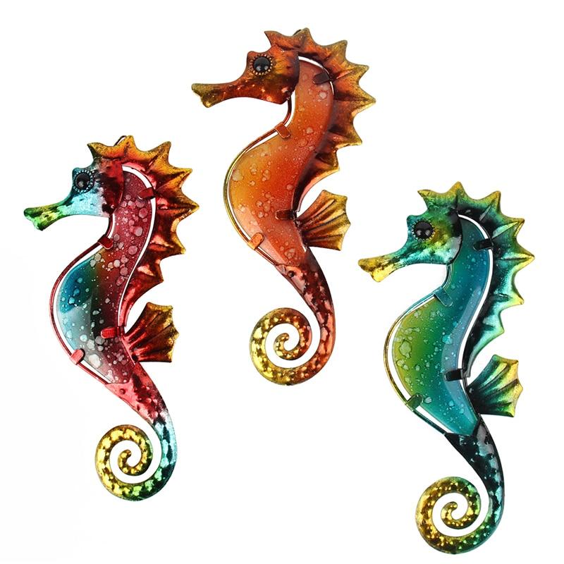 Metal Seahorse-EchoDecor