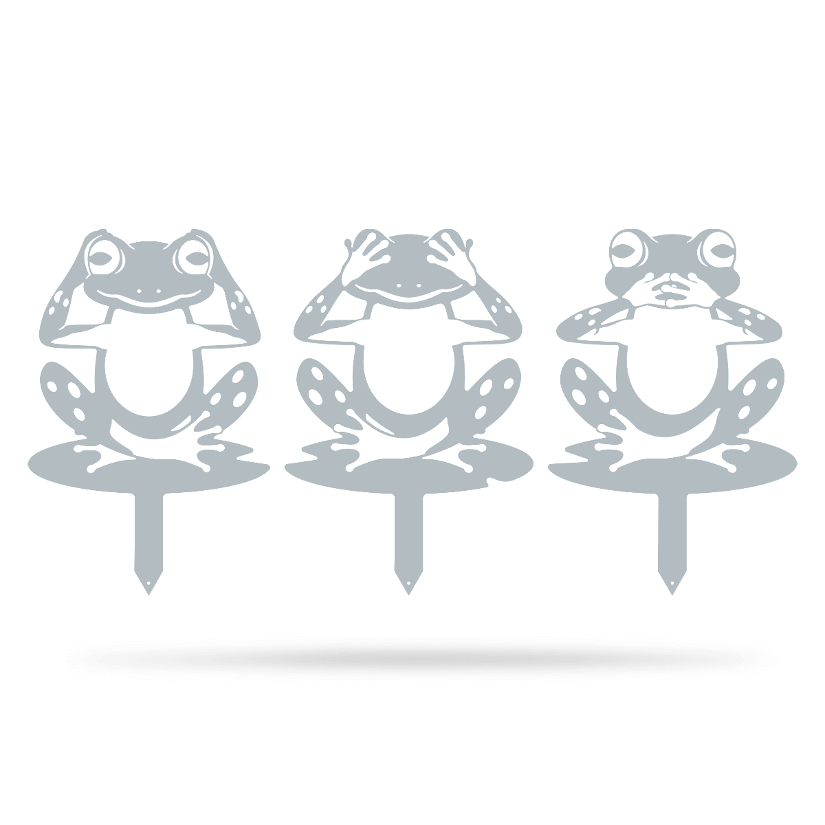 Garden Art - Frogs 3 Pack-EchoDecor