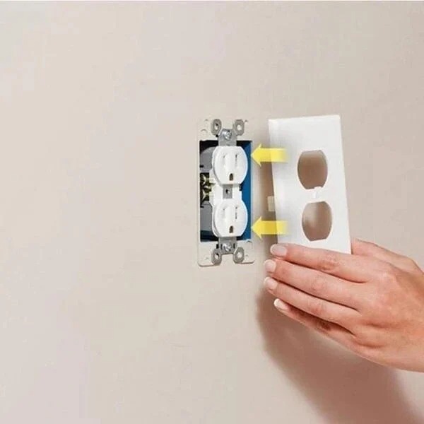 Last Day 50%OFF💡Outlet Wall Plate With Night Lights-No Batteries or Wires-EchoDecor