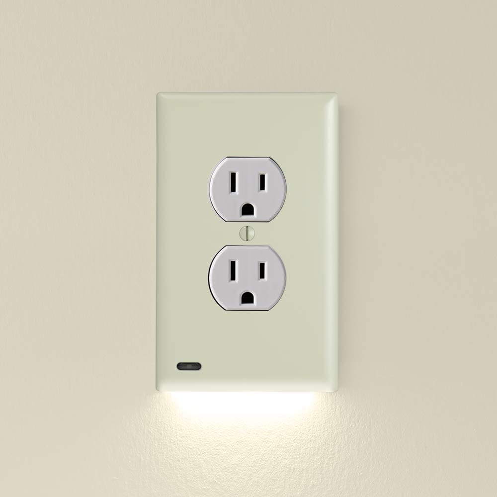 Last Day 50%OFF💡Outlet Wall Plate With Night Lights-No Batteries or Wires-EchoDecor