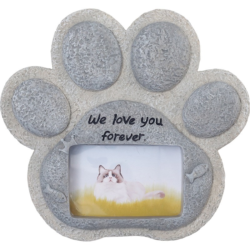 🐶Paw Print Pet Tombstone Cat/Dog Memorial -EchoDecor