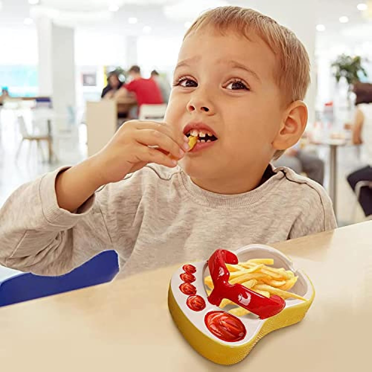 🤣Funny Ceramic Slippers-Mini Fries Plate & Ashtray-EchoDecor