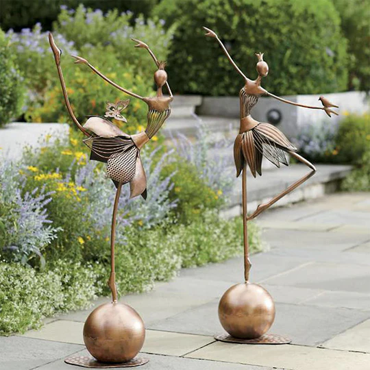 🔥Hot Sale 50% OFF-Dancing Garden Maid Statues
