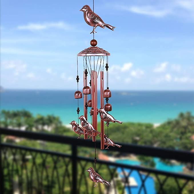 Retro Metal Wind Chime-EchoDecor