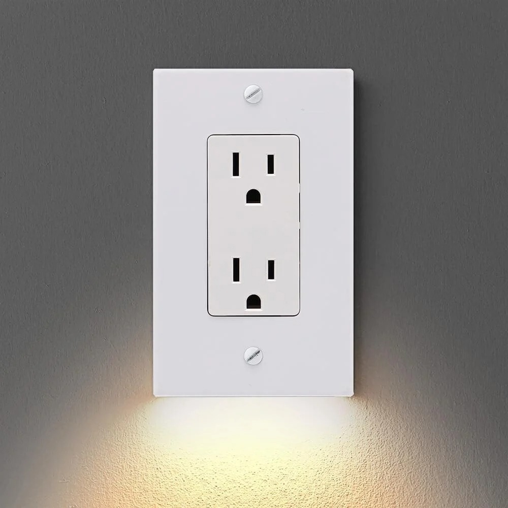 Last Day 50%OFF💡Outlet Wall Plate With Night Lights-No Batteries or Wires-EchoDecor