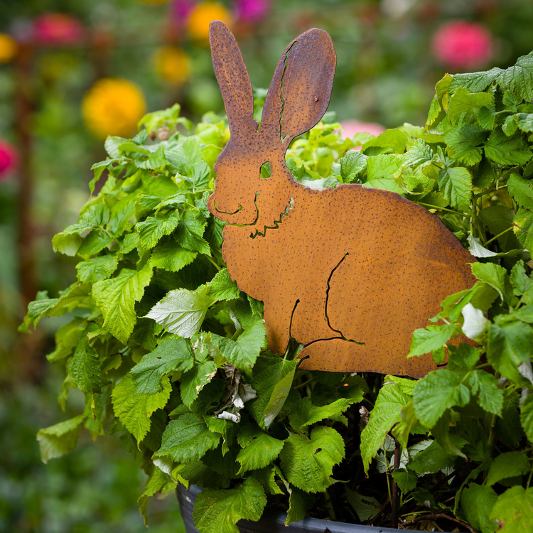 🐰Metal Mama Bunny Garden Stake-EchoDecor